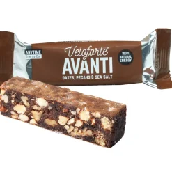 Avanti Natural Energy Bar with Sea Salt Box of 12 x 62g Bars
